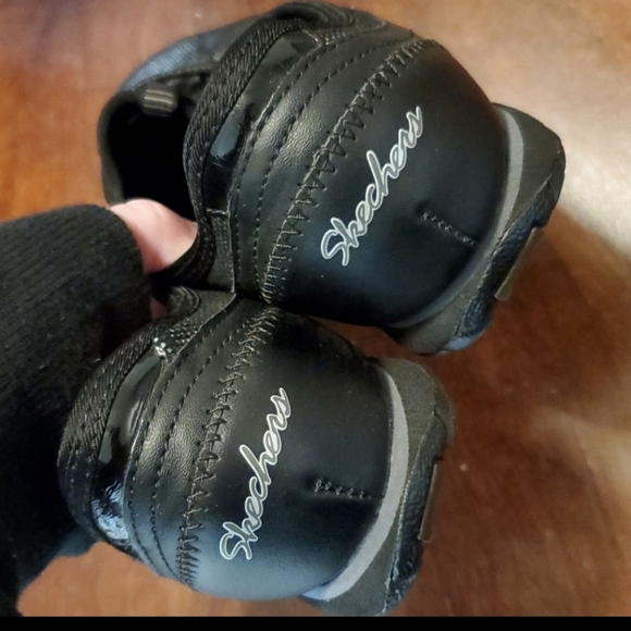 Skechers leather sequin fabric rare sparkle - Picture 5 of 6